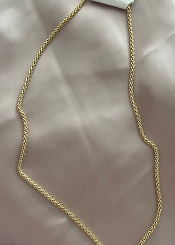 Burgu Model Altın Rengi Kadın Kolye - Görsel 2