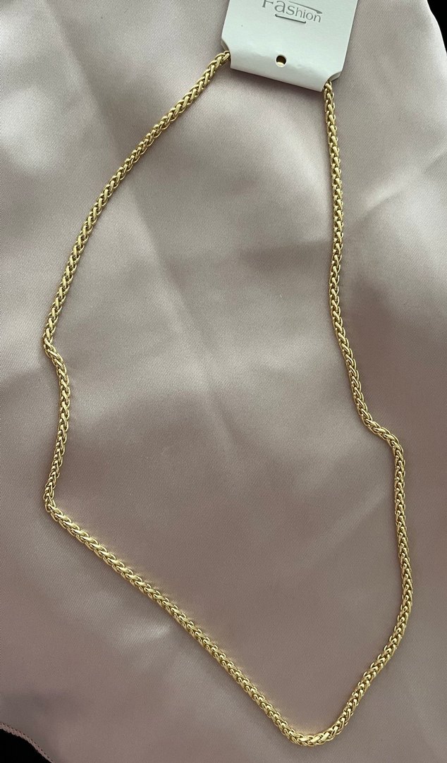 Burgu Model Altın Rengi Kadın Kolye - Görsel 2