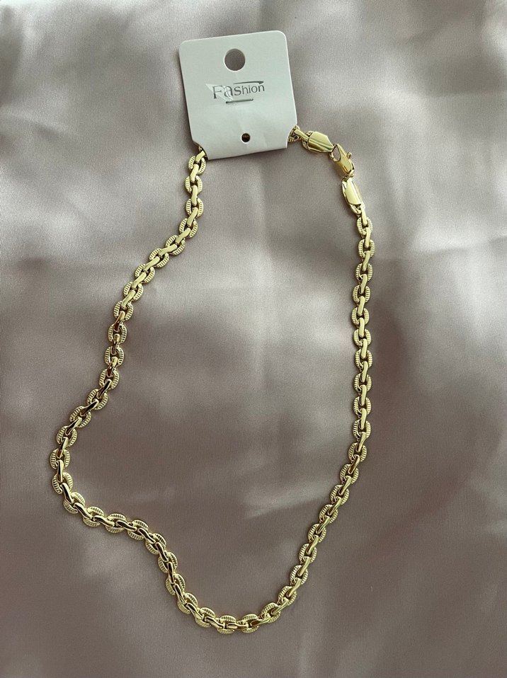 Altın Rengi Kadın Kolye - Görsel 4