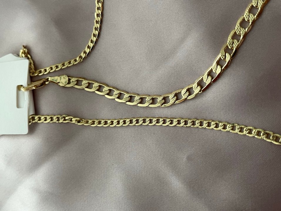 Uzun Altın Renkli Kadın Çelik  Kolye - Görsel 5