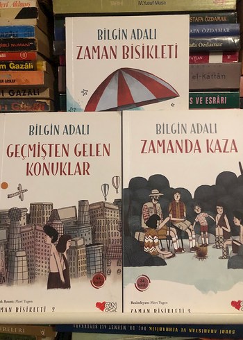 Bilgin Adalı Zaman Bisikleti Serisi 3 Kitap