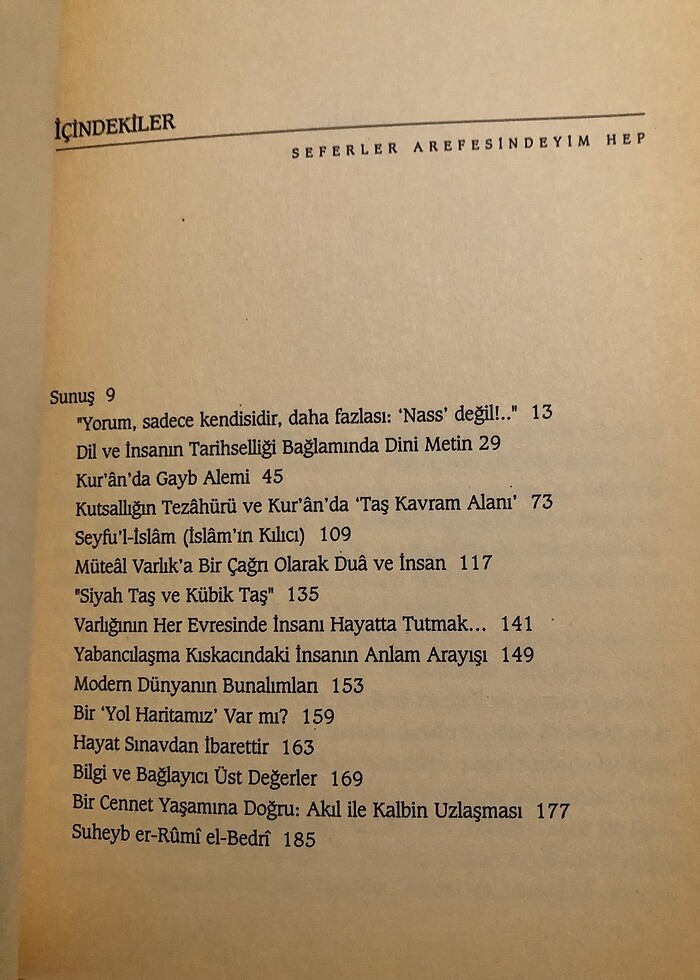 Seferler Arefesindeyim Hep - Görsel 4