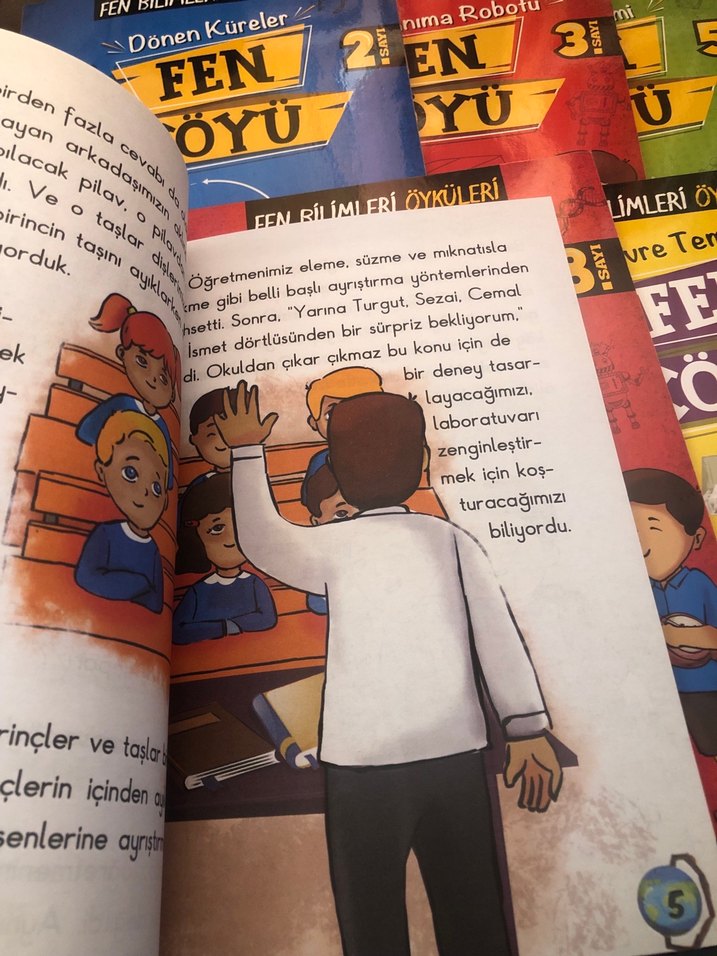 Fen Köyü Hikaye Serisi - 8 Kitap - Görsel 4