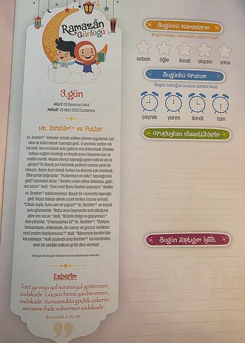 Ramazan Günlüğü - Çocuk Kitabı - Görsel 5