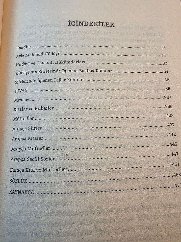 Aziz Mahmud Hüdayi - Divan Bütün Şiirleri - Görsel 4