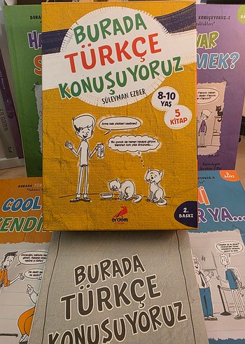 Burada Türkçe Konuşuyoruz - 5 Kitap Set - Görsel 3