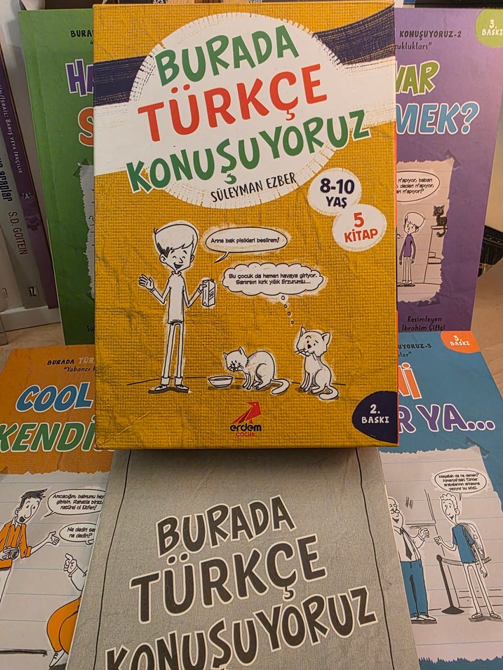 Burada Türkçe Konuşuyoruz - 5 Kitap Set - Görsel 3