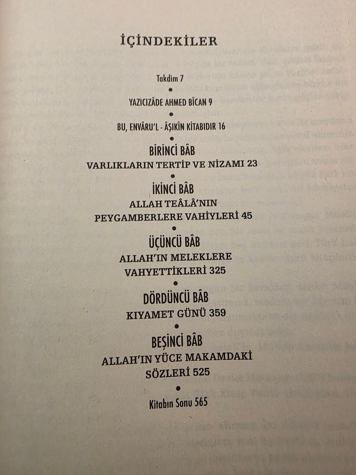 Envarul Aşıkin - Yazıcızade Ahmed Bican - Görsel 5