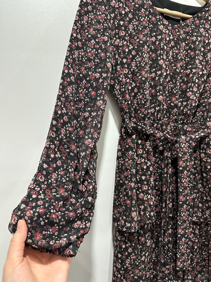 Şifon Elbise - Görsel 4