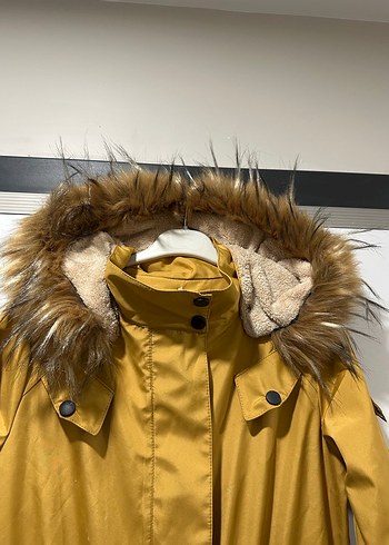 Kürklü Mont - Görsel 5