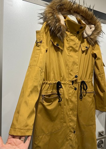 Kürklü Mont - Görsel 4