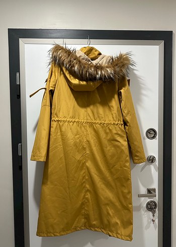 Kürklü Mont - Görsel 7