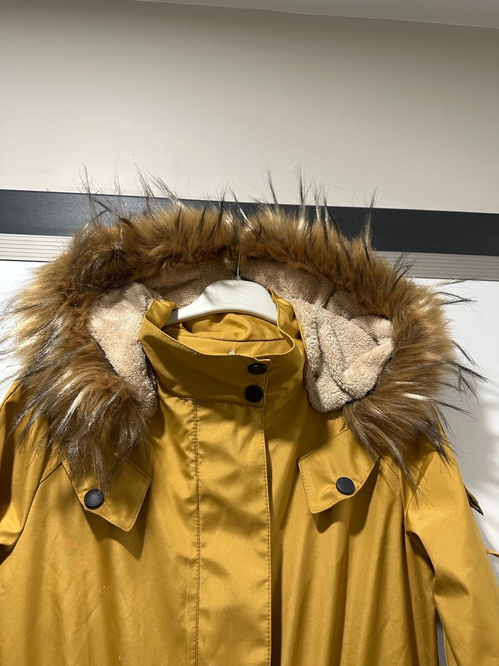 Kürklü Mont - Görsel 5