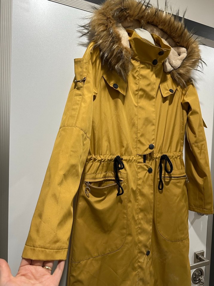 Kürklü Mont - Görsel 4