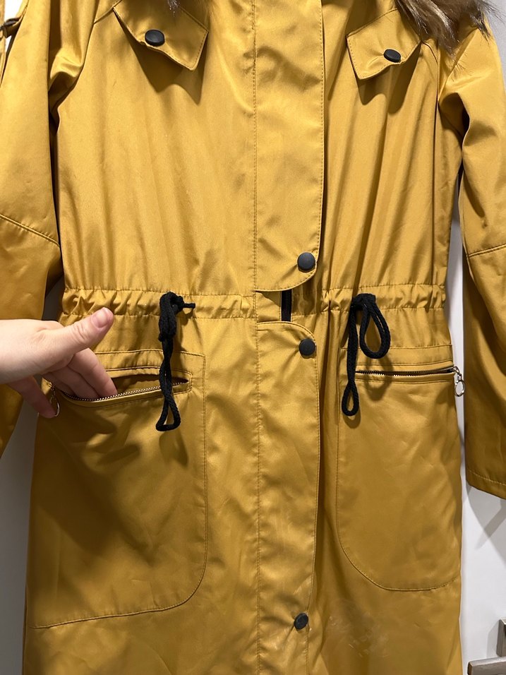 Kürklü Mont - Görsel 3