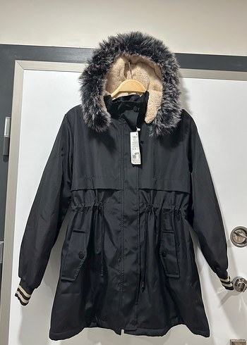 Kürklü Mont - Görsel 2