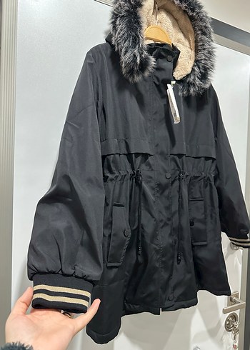 Kürklü Mont - Görsel 4