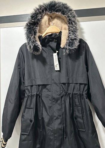 Kürklü Mont - Görsel 3