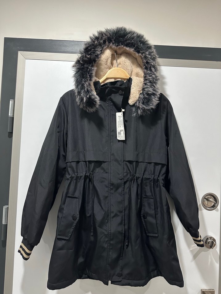 Kürklü Mont - Görsel 2