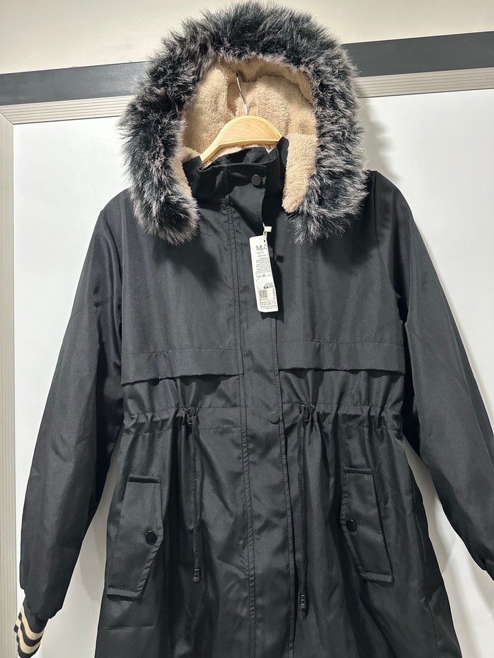 Kürklü Mont - Görsel 3