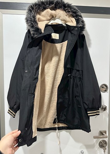 Kürklü Mont - Görsel 4