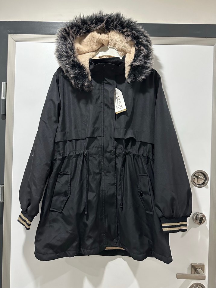 Kürklü Mont - Görsel 2