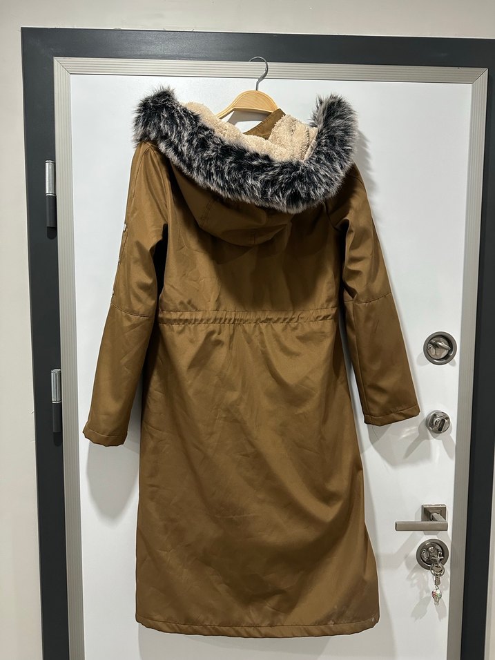 Kürklü Mont - Görsel 3