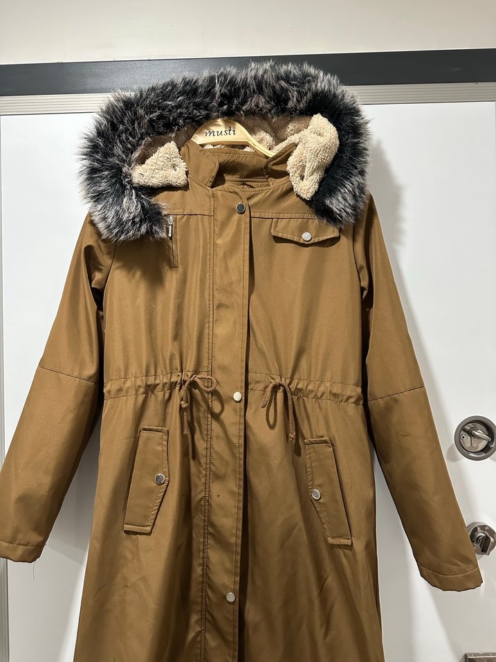 Kürklü Mont - Görsel 2