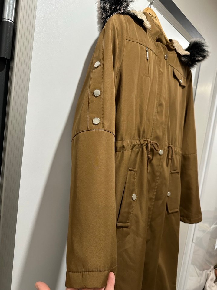 Kürklü Mont - Görsel 4