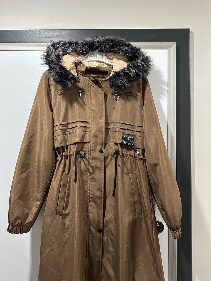 Kürklü Mont - Görsel 2