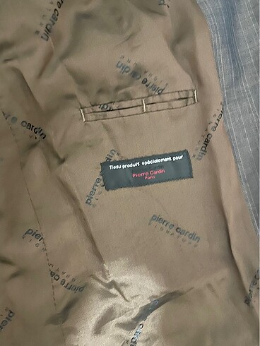 l Beden kahverengi Renk Pierre Cardin ceket