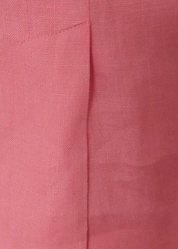 Pembe Düğmeli Kadın Ofis Blazeri - Görsel 6