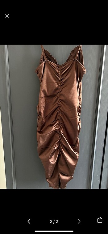 H&M fiyonklu elbise
