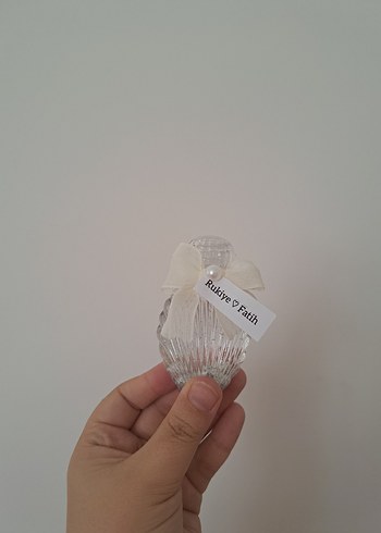 Hediyelik Kolonya Simli İncili Kına Nişan Nikah Düğün
