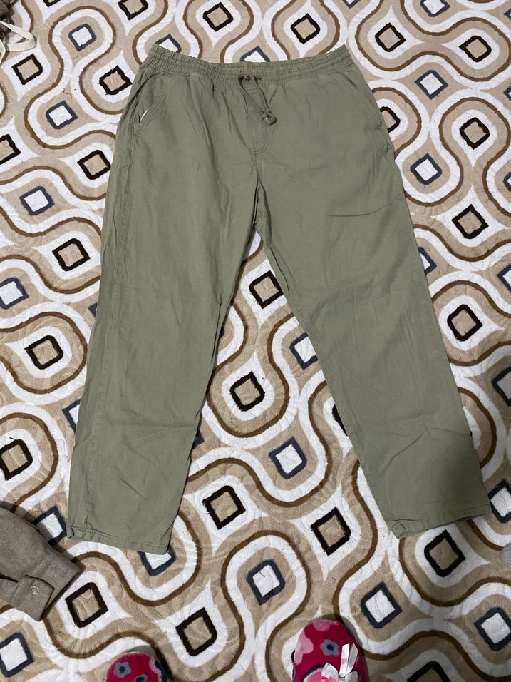 keten pantolon - Görsel 2