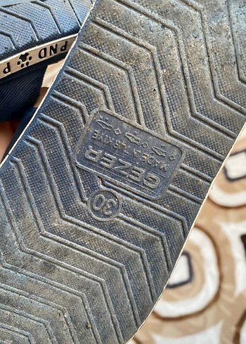 Erkek Lacivert Kaydırmaz Terlik Velcro Bantlı - Görsel 4