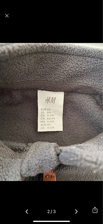 H&M hm alt üst polar
