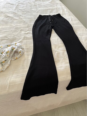 Diğer İspanyol paça tayt pantalon