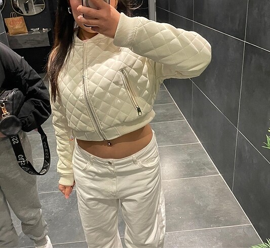 Bershka Zara muadil deri ceket