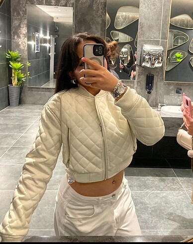 Zara muadil deri ceket