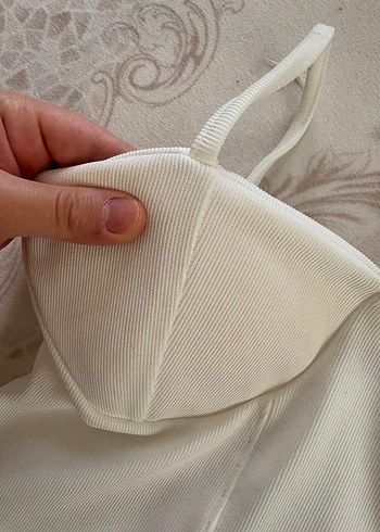 Beyaz Straplez Kadın Bustiyer - Görsel 3