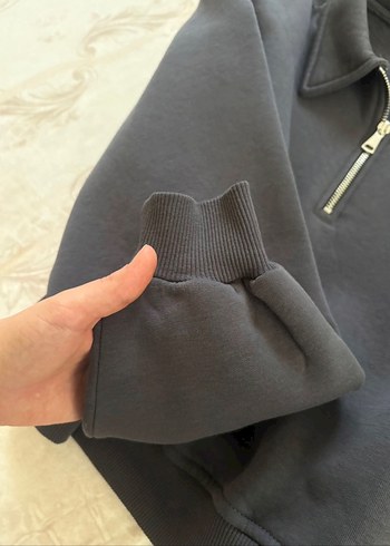 Polo yaka sweatshirt - Görsel 3