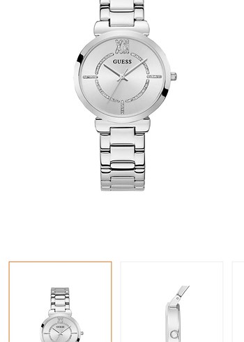 Guess Kadın Beyaz Zincir Detaylı Saat