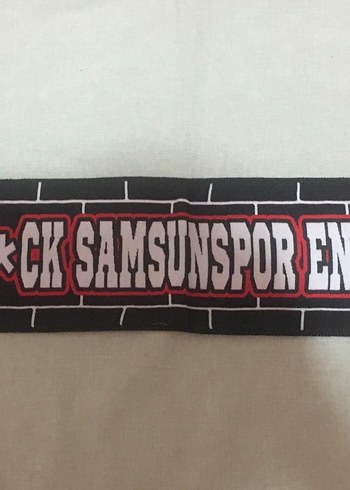 Kırmızı Rock Punk Erkek Atkı - Görsel 4