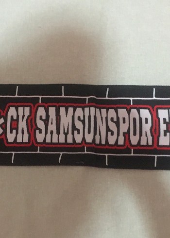 Kırmızı Rock Punk Erkek Atkı - Görsel 3