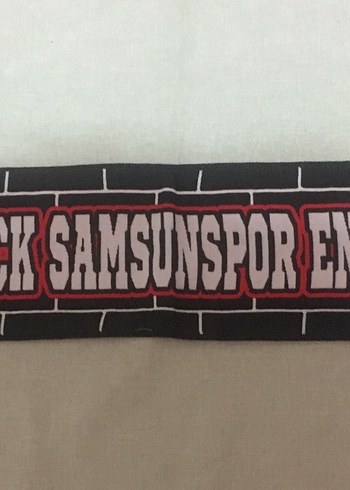 Kırmızı Rock Punk Erkek Atkı - Görsel 2