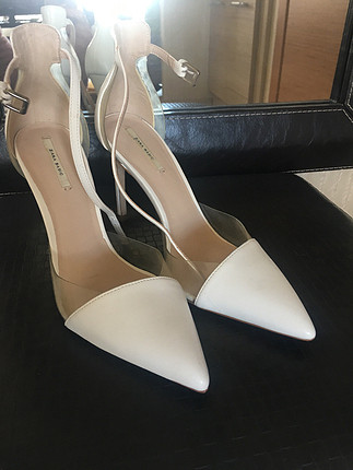 39 Beden Zara beyaz stiletto