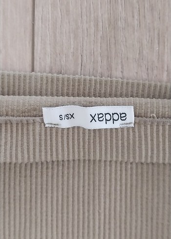 Kadın Bej Straplez Crop Top - Görsel 3