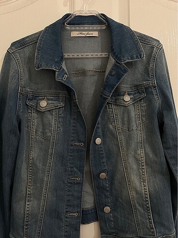 xs Beden MAVİ JEANS KOT CEKET