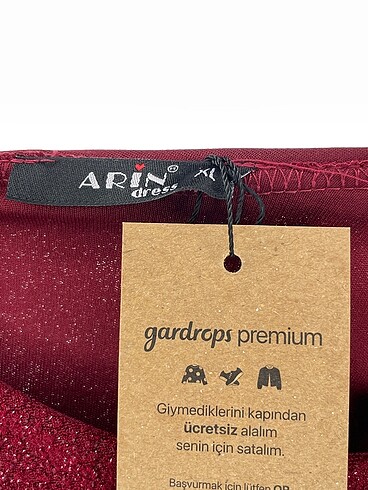 xl Beden kırmızı Renk Diğer Kısa Elbise %70 İndirimli.
